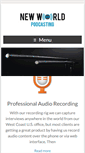 Mobile Screenshot of newworldpodcasting.com